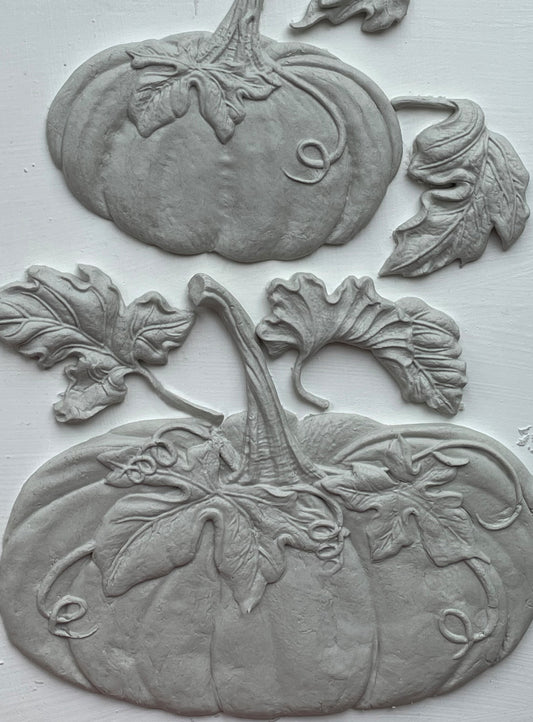 Hello Pumpkin Decor Moulds by Iron Orchid Designs