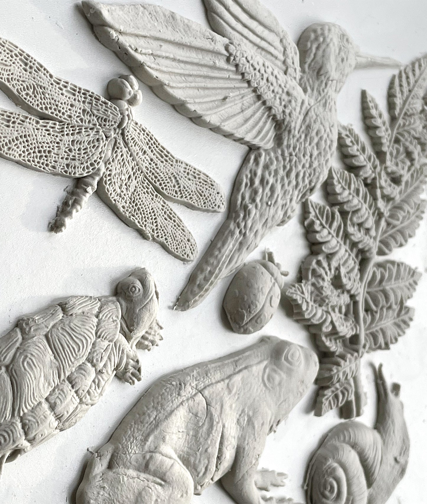 Dew Drop Pond IOD Mould Cast by Iron Orchid Designs
