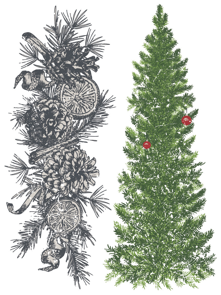 IOD Noel Paint Inlay by Iron Orchid Designs