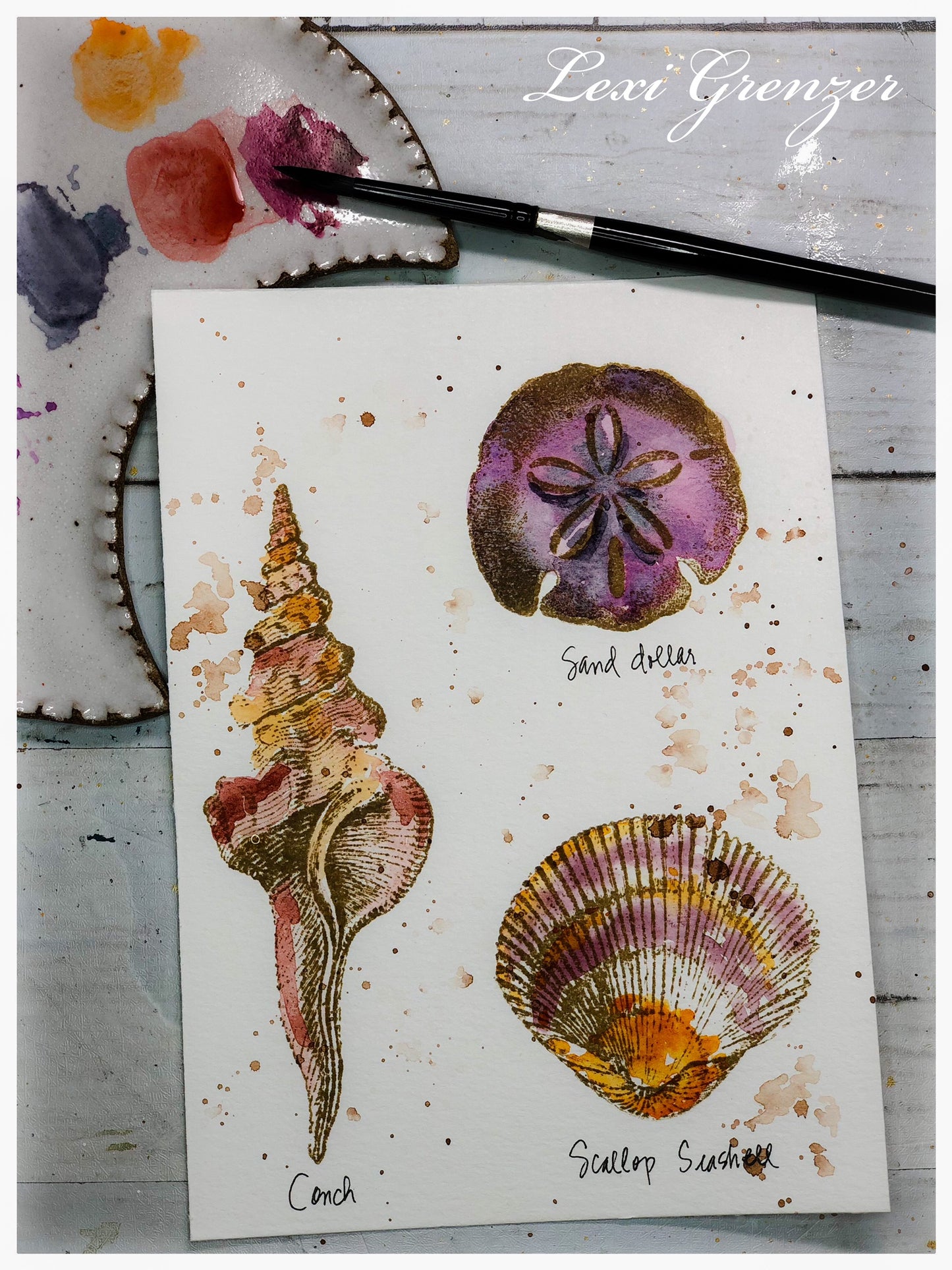 IOD Seashore Decor Stamp