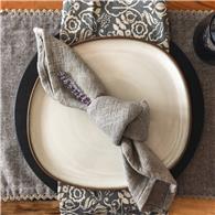 Solid Dinner Napkins Dove Gray