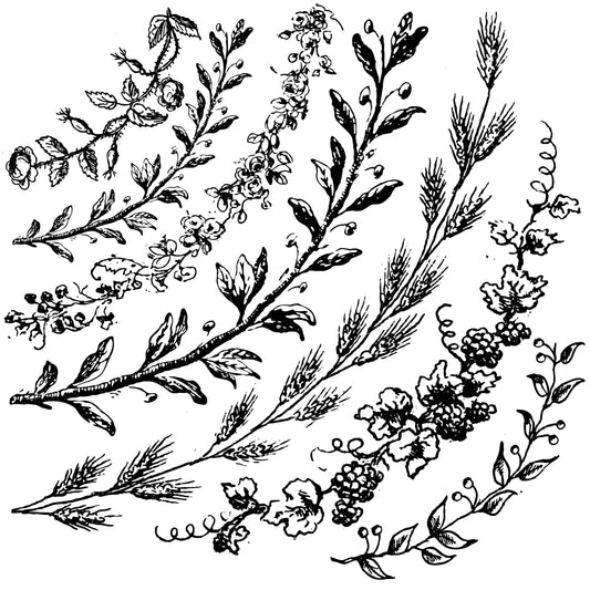 Wreath Builder Classic 12x12 Decor Stamp™ - IOD - Nest Gifts