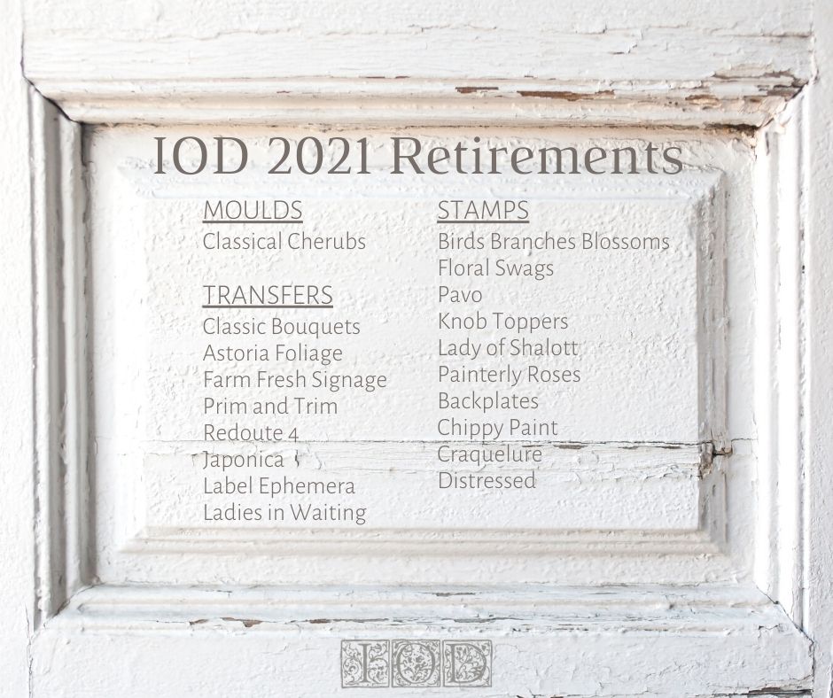 IOD Product Retirements 2021