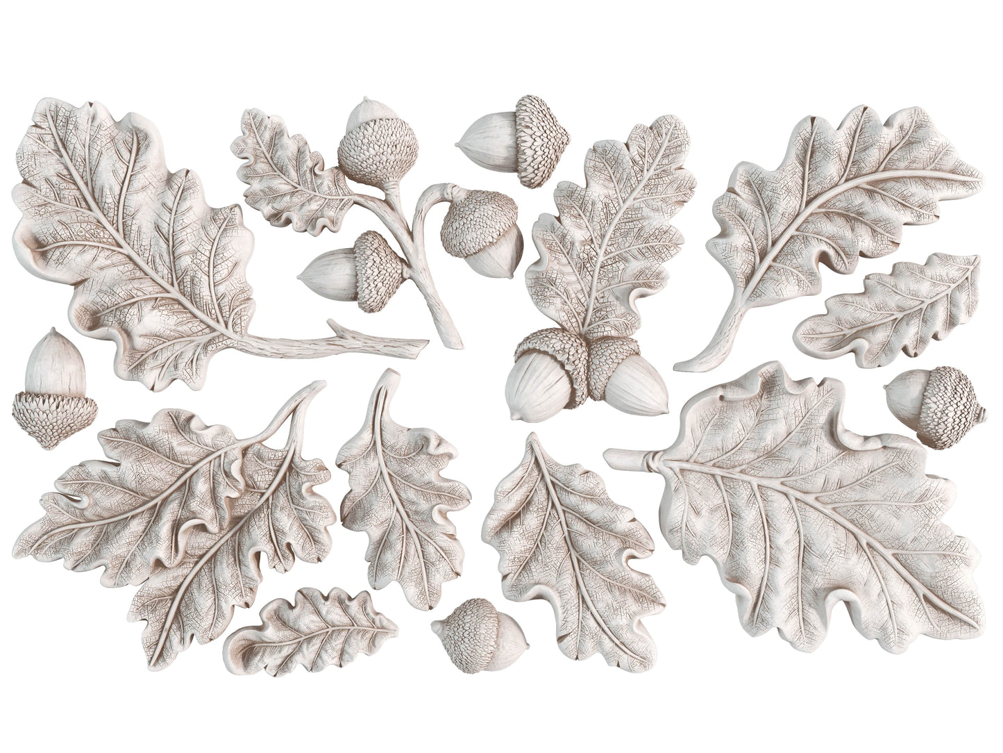 Oak Leaves & Acorns IOD Mould