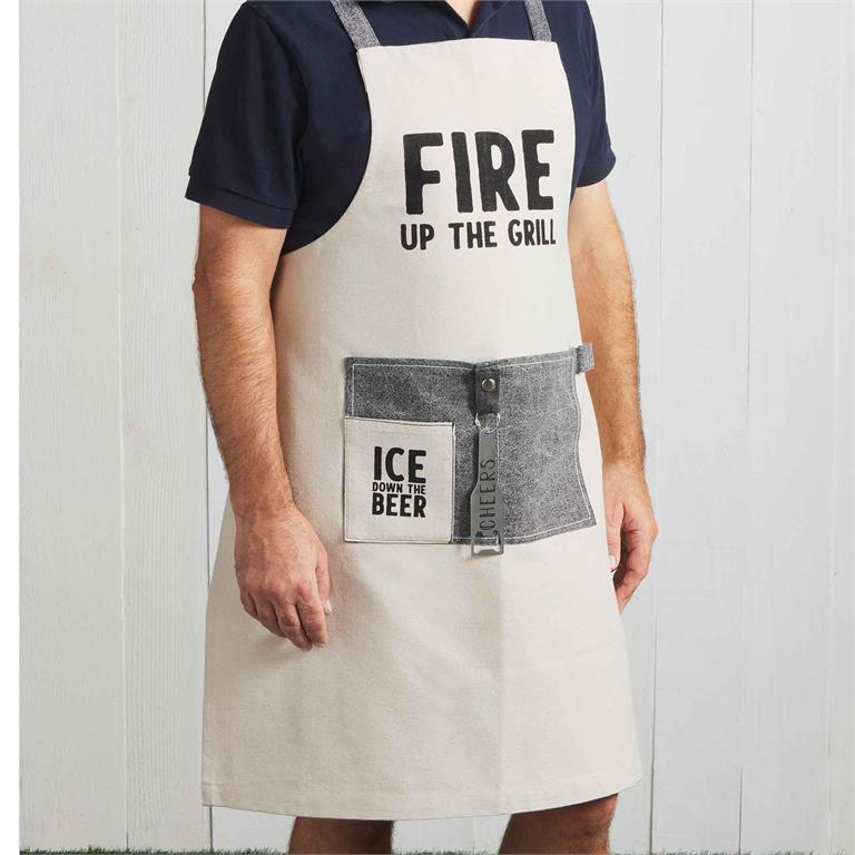 Fire Up the Grill Apron