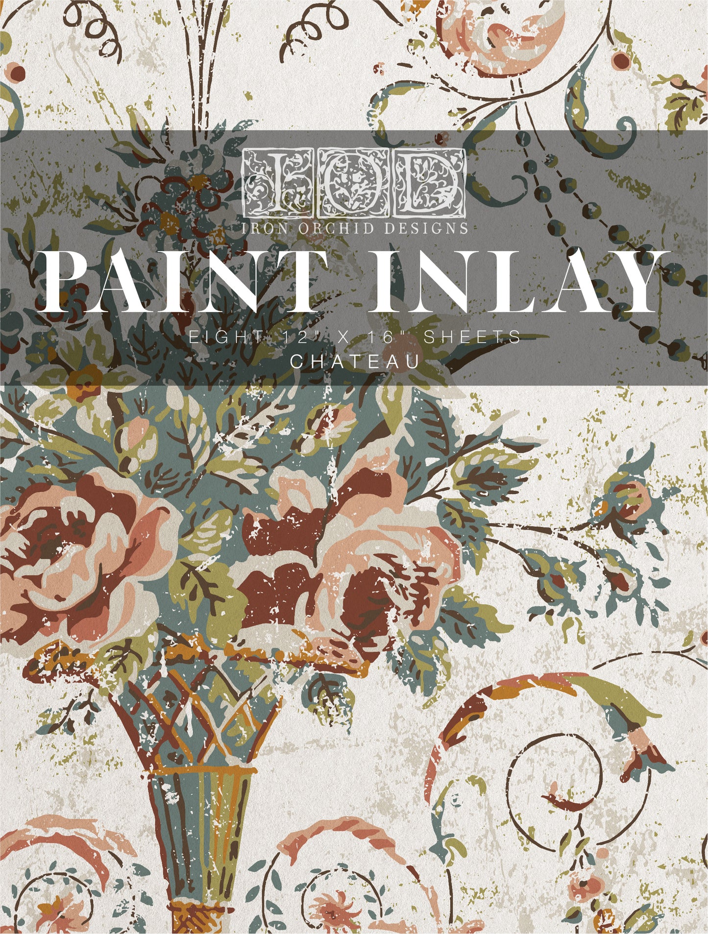 Chateau- IOD Paint Inlay