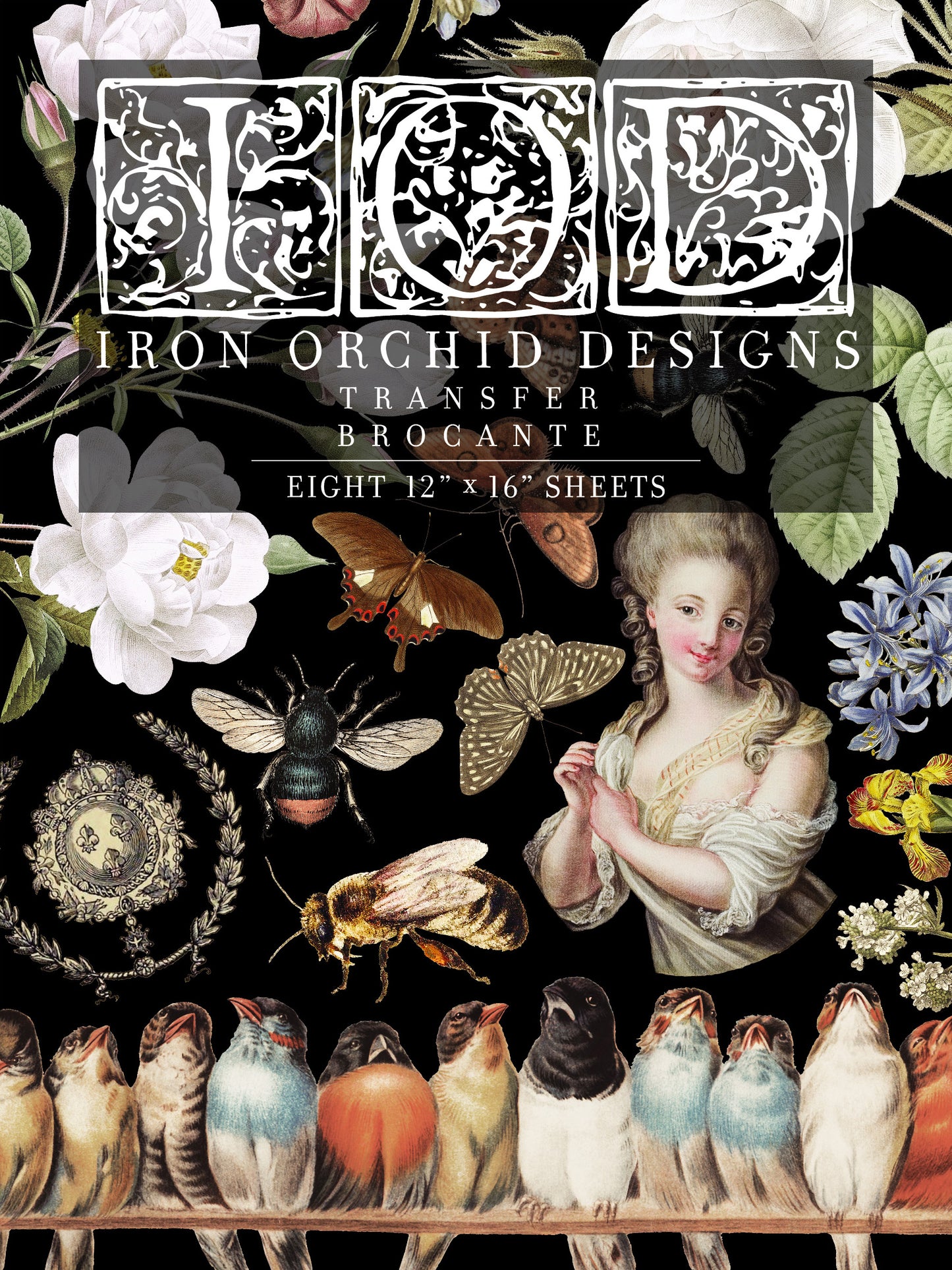IOD Brocante Transfer - Iron Orchid Designs Transfer