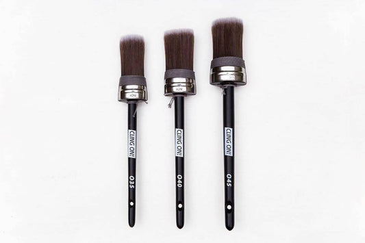 O Series Oval Style Paintbrushes | ClingON!