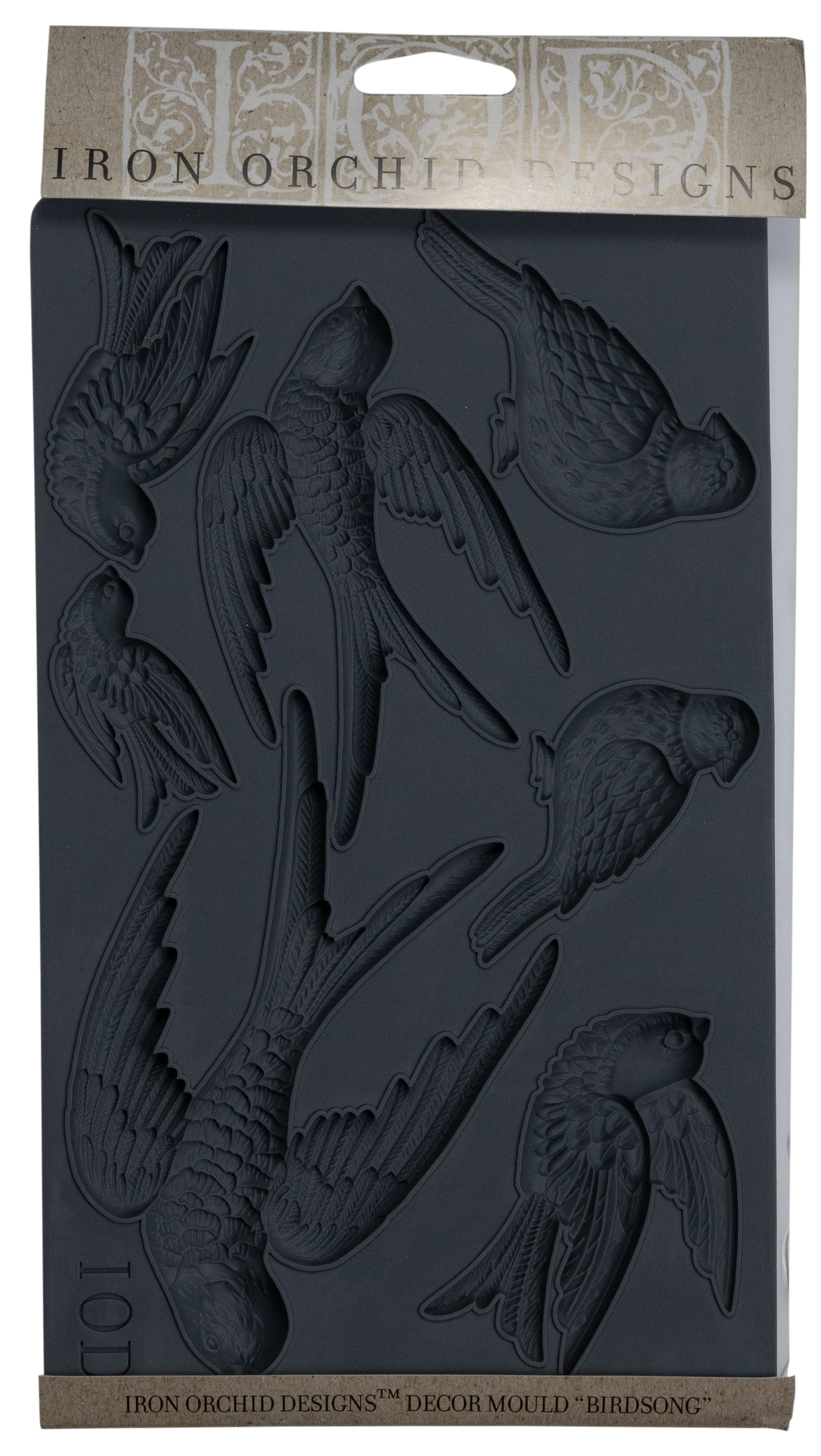IOD Birdsong Decor Moulds by Iron Orchid Designs