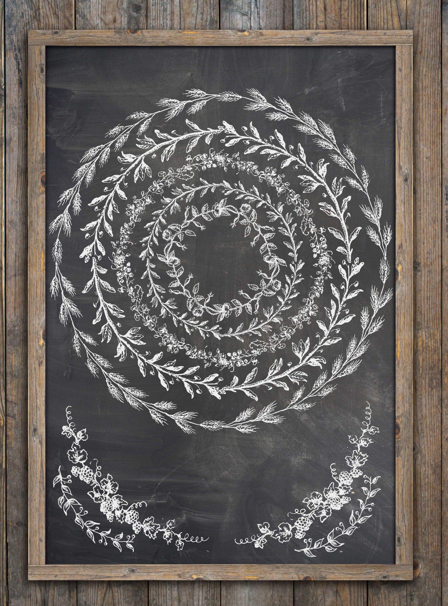 Wreath Builder Classic 12x12 Decor Stamp™ - IOD - Nest Gifts